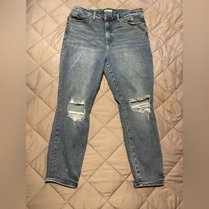 GOOD LEGS CROPPED JEANS | BLUE261 | 18